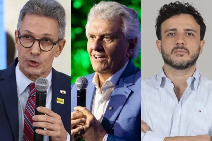 zema, caiado, renan, divulgação